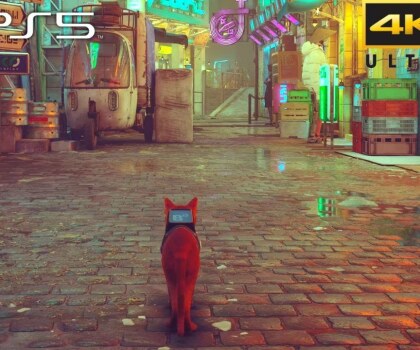 Gameplay Footage of Stray